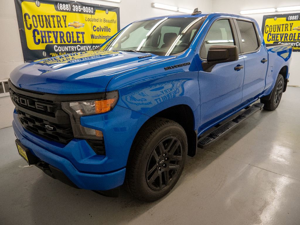 New 2025 Chevrolet Silverado 1500 Custom w/ LPO, Dark Essentials Package image 4