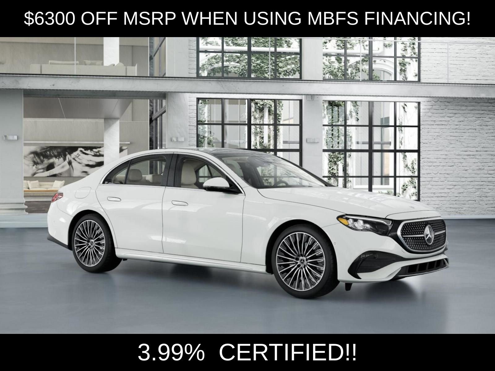 New 2026 Mercedes-Benz E 350 4MATIC Sedan image 12