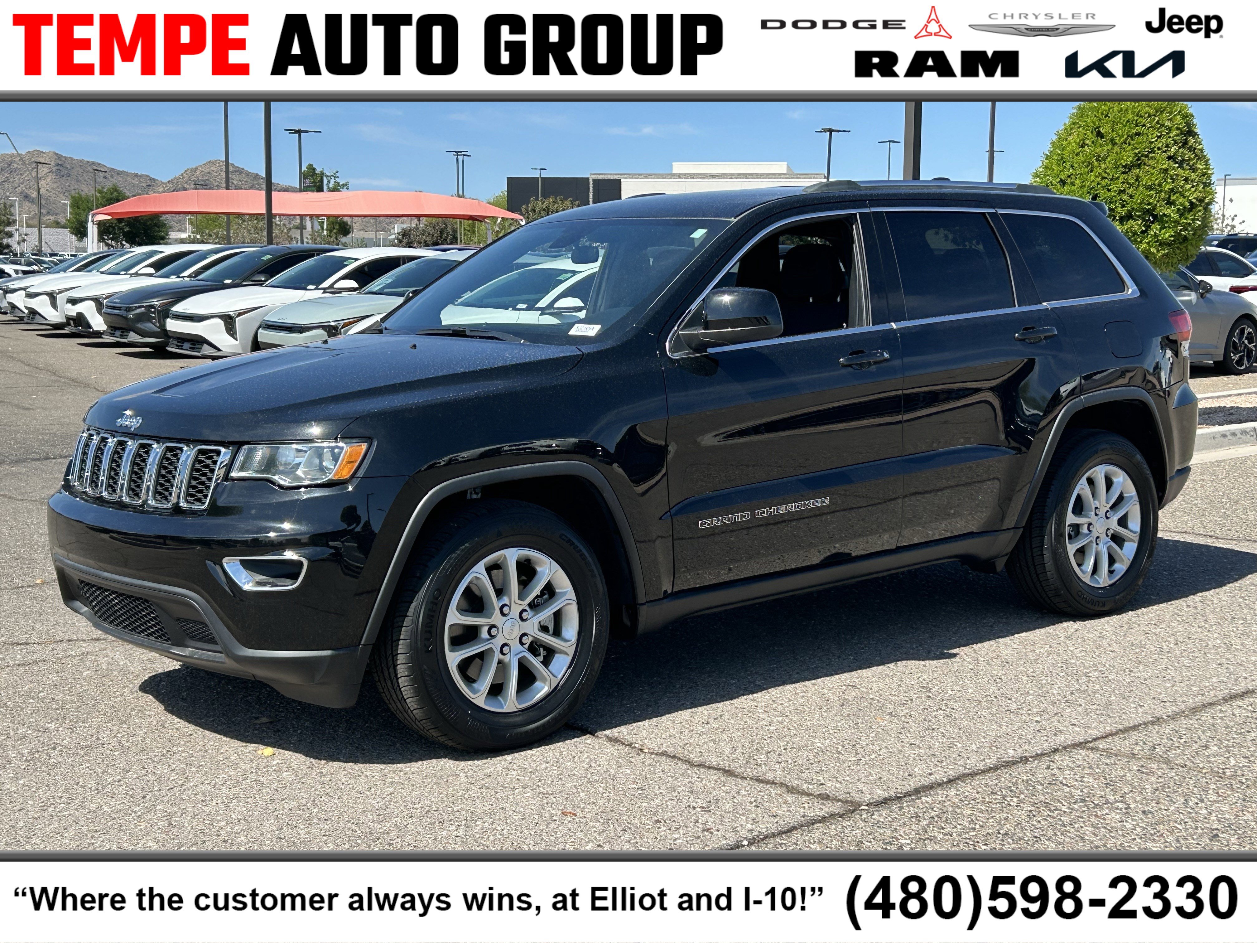 Certified 2021 Jeep Grand Cherokee Laredo