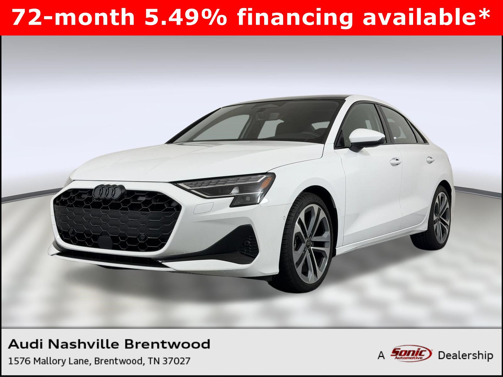 Certified 2026 Audi A3 2.0T Premium w/ Black Optic Package AWD/4WD image 1