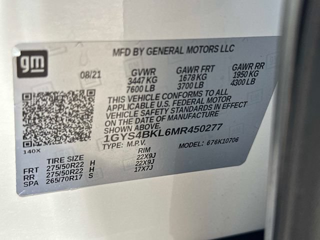 Used 2021 Cadillac Escalade Premium Luxury w/ LPO, Illumination Package AWD/4WD image 19