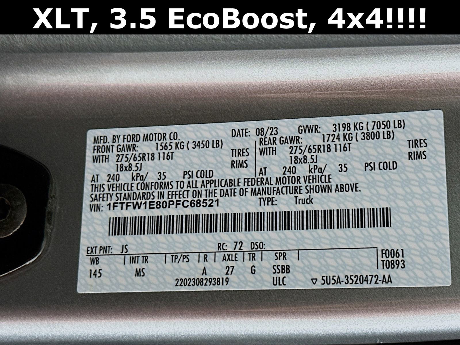 Used 2023 Ford F150 XLT image 30