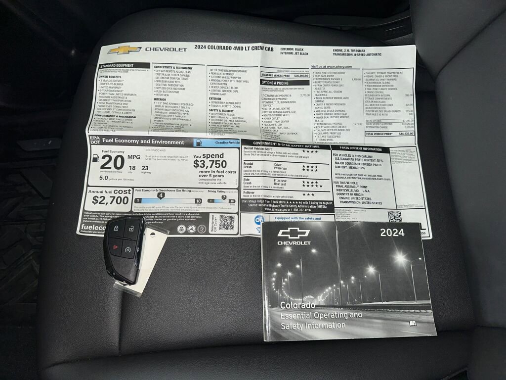 Certified 2024 Chevrolet Colorado LT w/ LT Convenience Package III image 16