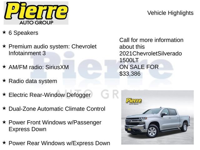 Used 2021 Chevrolet Silverado 1500 LT AWD/4WD image 14