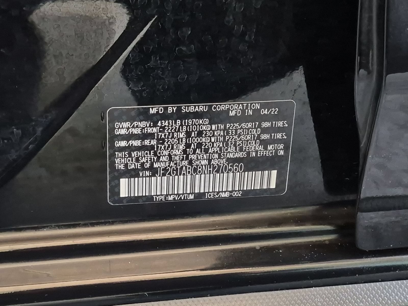Used 2022 Subaru Crosstrek 2.0i w/ Popular Package #3 AWD/4WD image 30