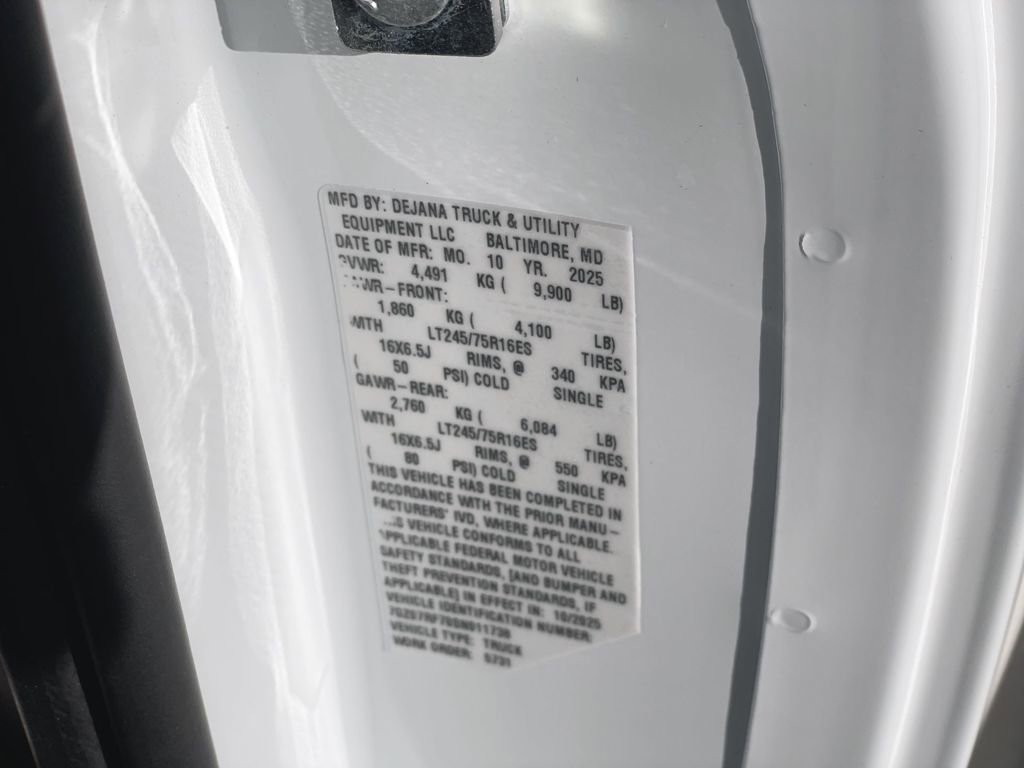 New 2025 GMC Savana 3500 w/ Power Convenience Package image 29