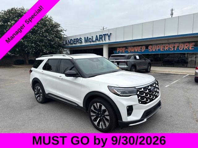 Used 2025 Ford Explorer Platinum w/ LUX Leather Package AWD/4WD image 1
