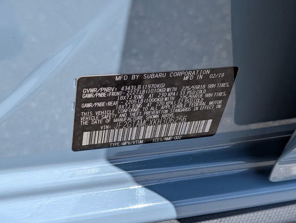 Used 2019 Subaru Crosstrek 2.0i Limited w/ Moonroof Package image 21