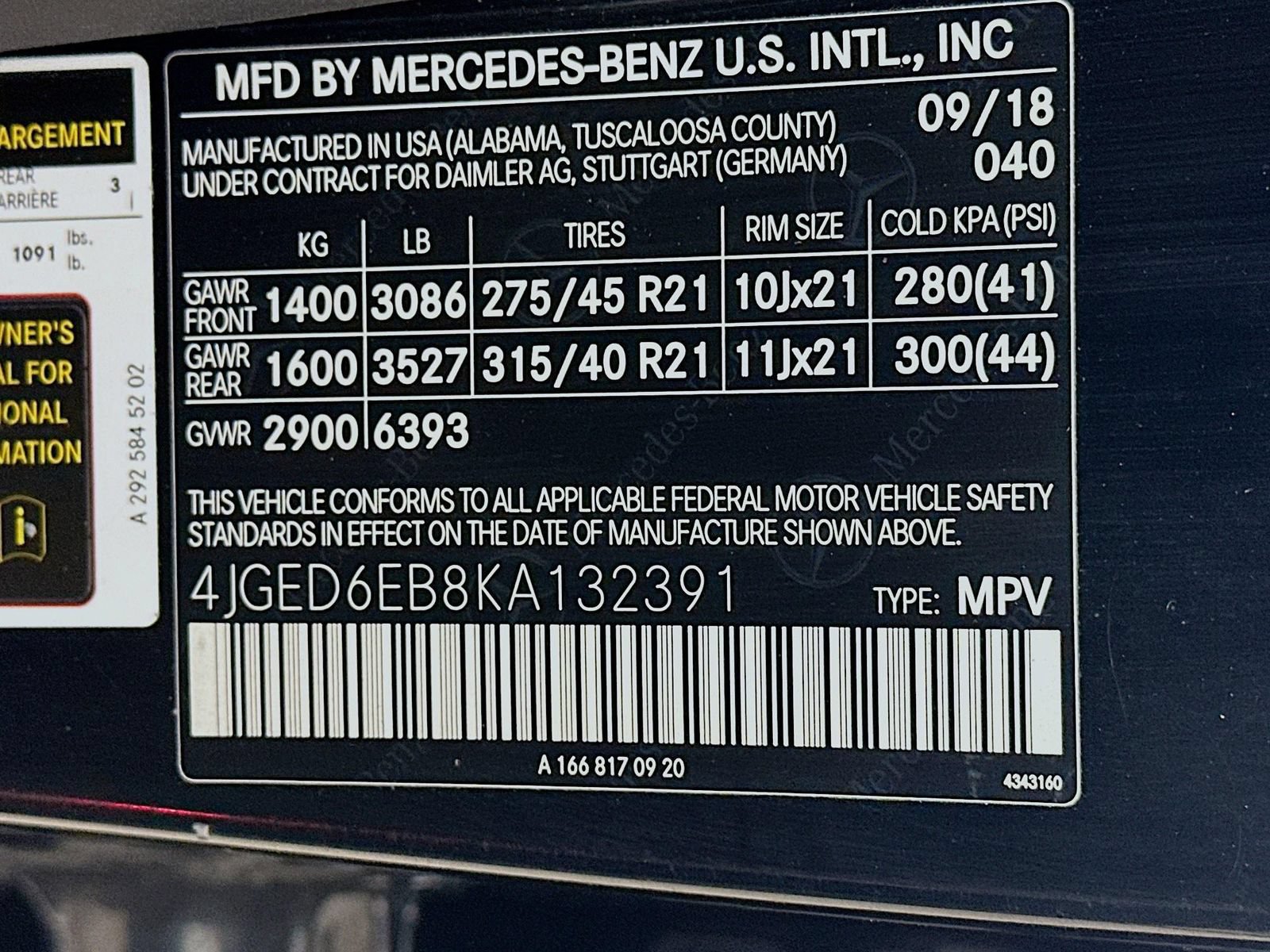 Used 2019 Mercedes-Benz GLE 43 AMG 4MATIC Coupe image 46