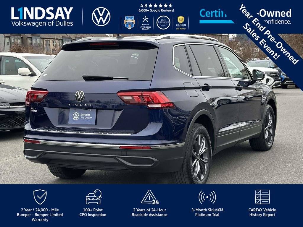 Certified 2022 Volkswagen Tiguan SE image 8