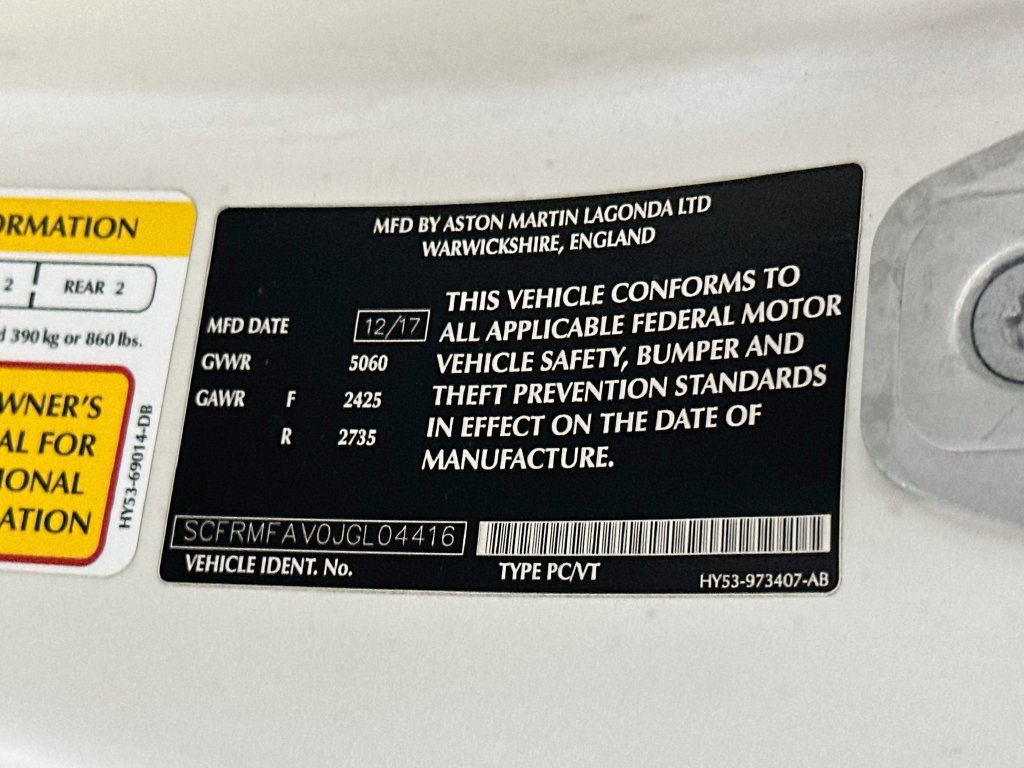Used 2018 Aston Martin DB11 V12 RWD image 33