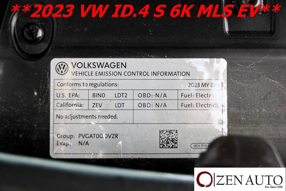Used 2023 Volkswagen ID.4 S image 62