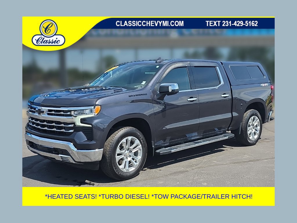 Used 2024 Chevrolet Silverado 1500 LTZ w/ LPO, Dark Essentials Package