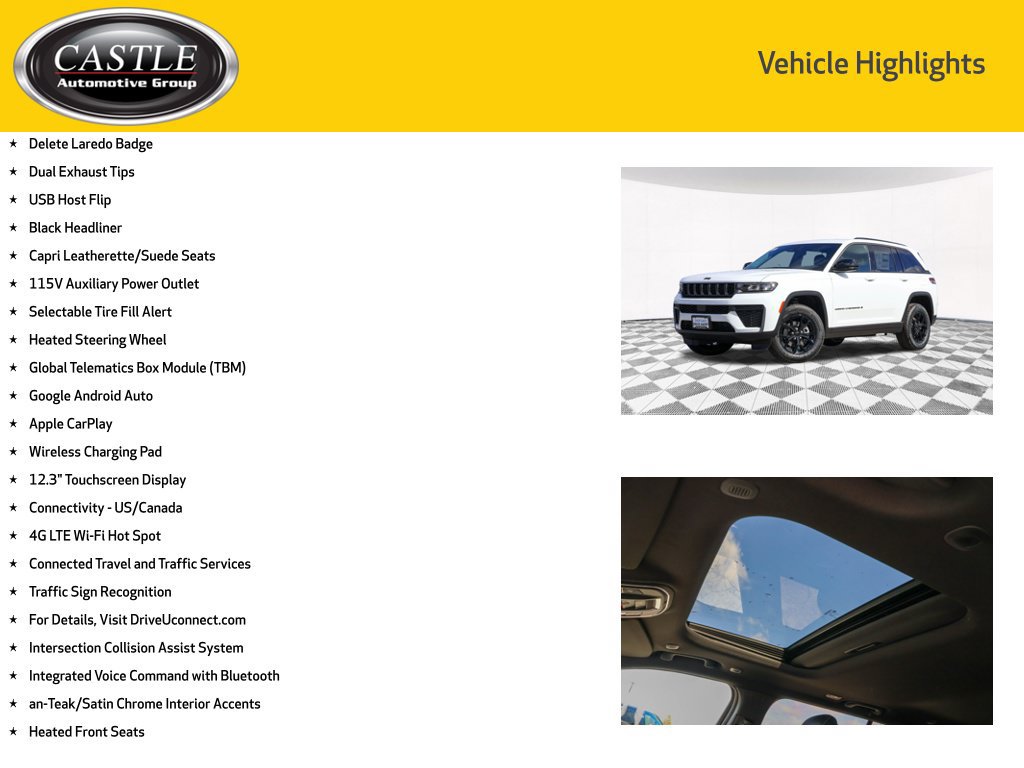 New 2026 Jeep Grand Cherokee Altitude AWD/4WD image 14