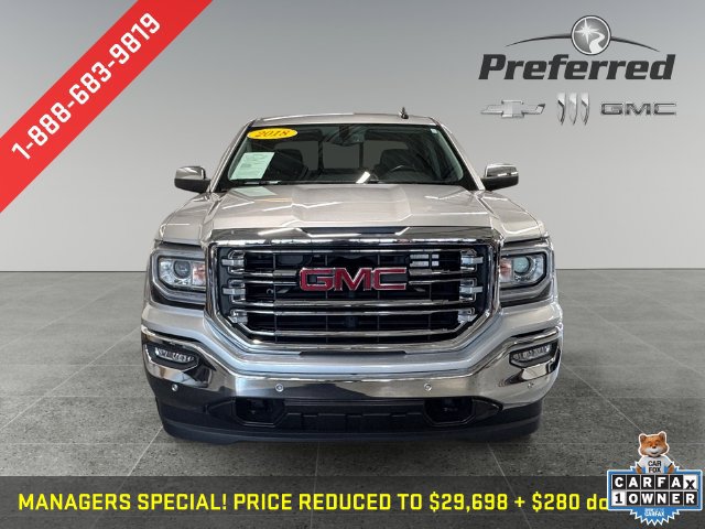 Certified 2018 GMC Sierra 1500 SLT w/ SLT Premium Package AWD/4WD image 13