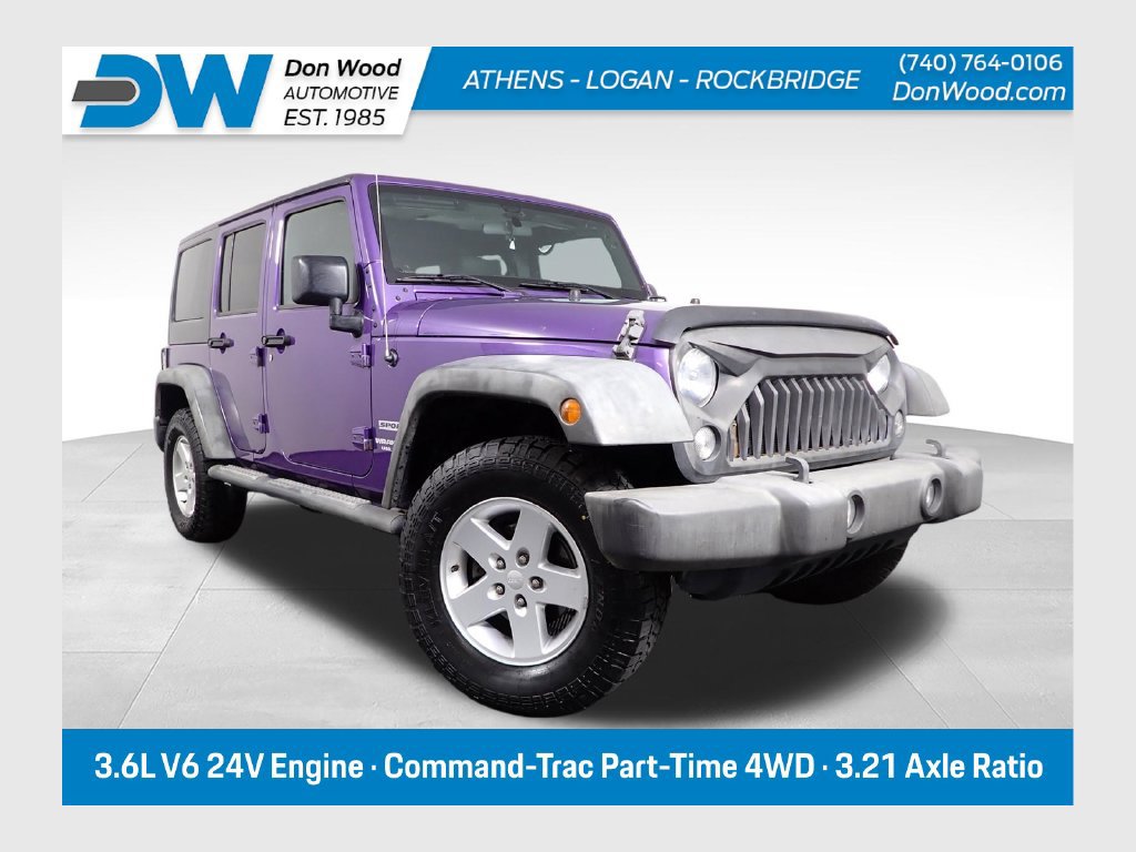 Used 2017 Jeep Wrangler Unlimited Sport w/ Connectivity Group