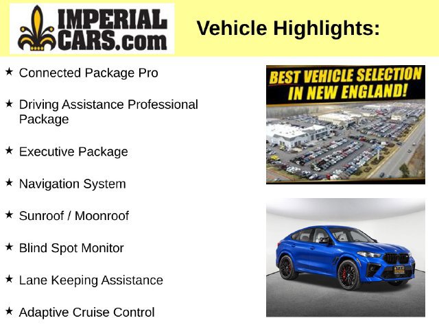 Used 2025 BMW X6 M Competition w/ Executive Package AWD/4WD image 8