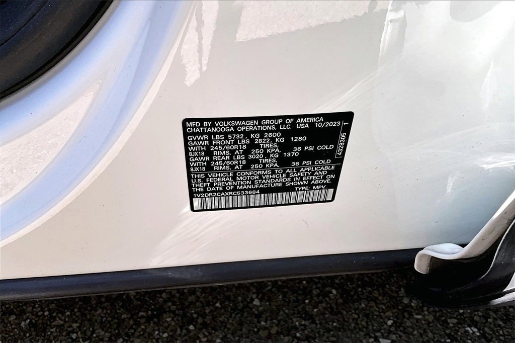 Certified 2024 Volkswagen Atlas SE image 30