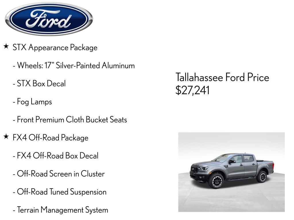 Used 2021 Ford Ranger XL w/ FX4 Off-Road Package AWD/4WD image 4