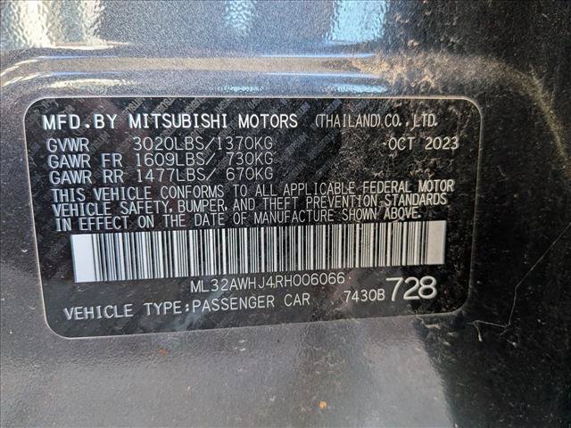 Used 2024 Mitsubishi Mirage SE FWD image 15