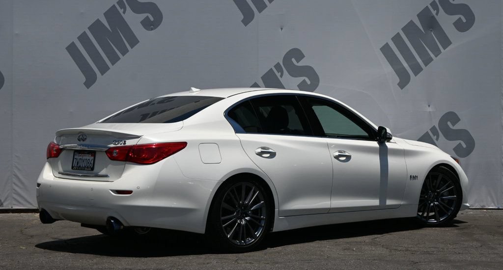 Used 2016 INFINITI Q50 Red Sport 400 RWD image 5