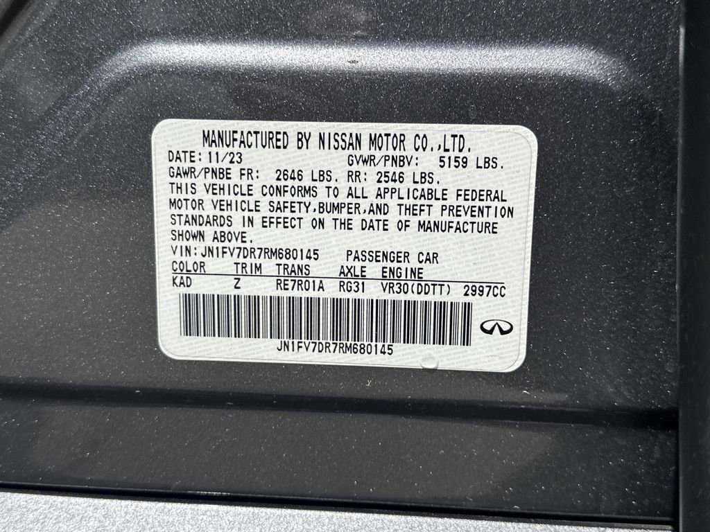 Used 2024 INFINITI Q50 Red Sport 400 image 16