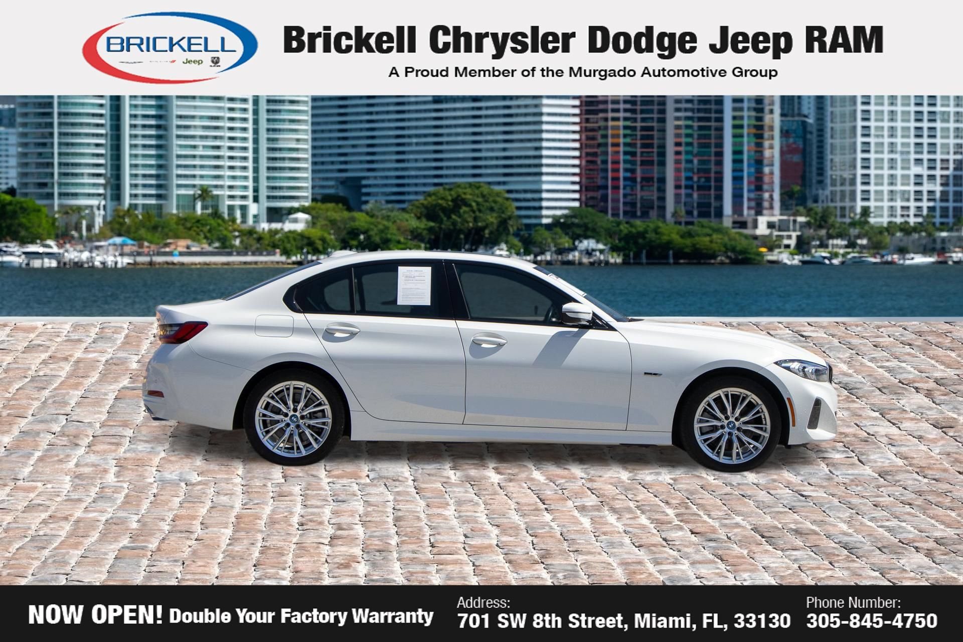 Used 2023 BMW 330e w/ Driving Assistance Package RWD image 4