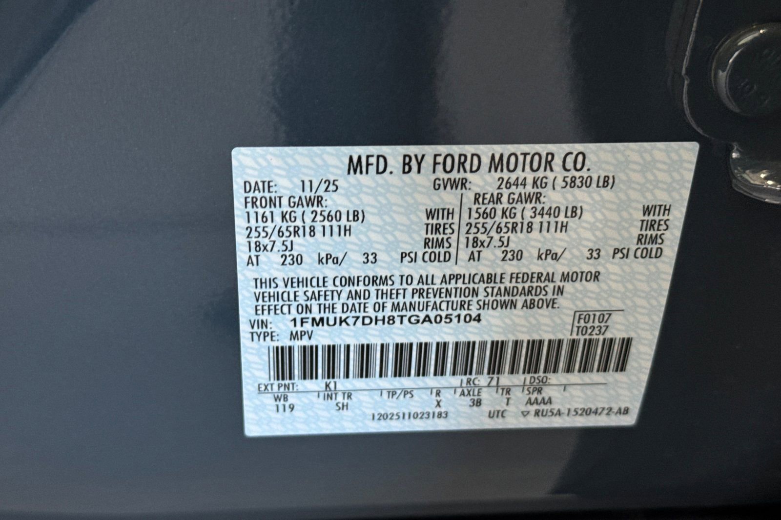 New 2026 Ford Explorer Active w/ Active Comfort Package image 28