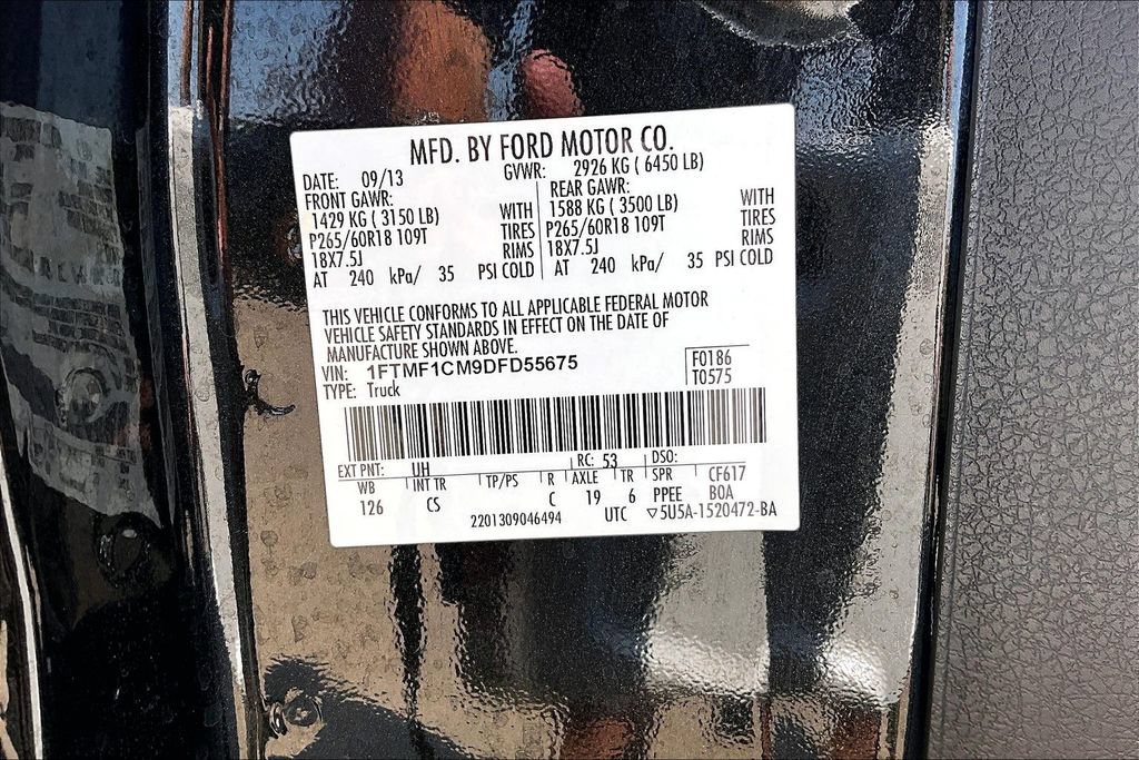 Used 2013 Ford F150 STX w/ Mid Equipment Group RWD image 34
