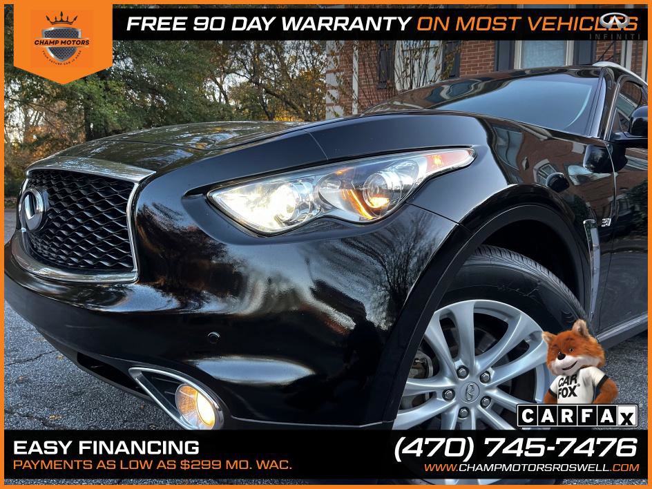 Used 2017 INFINITI QX70 2WD w/ Premium Package image 2