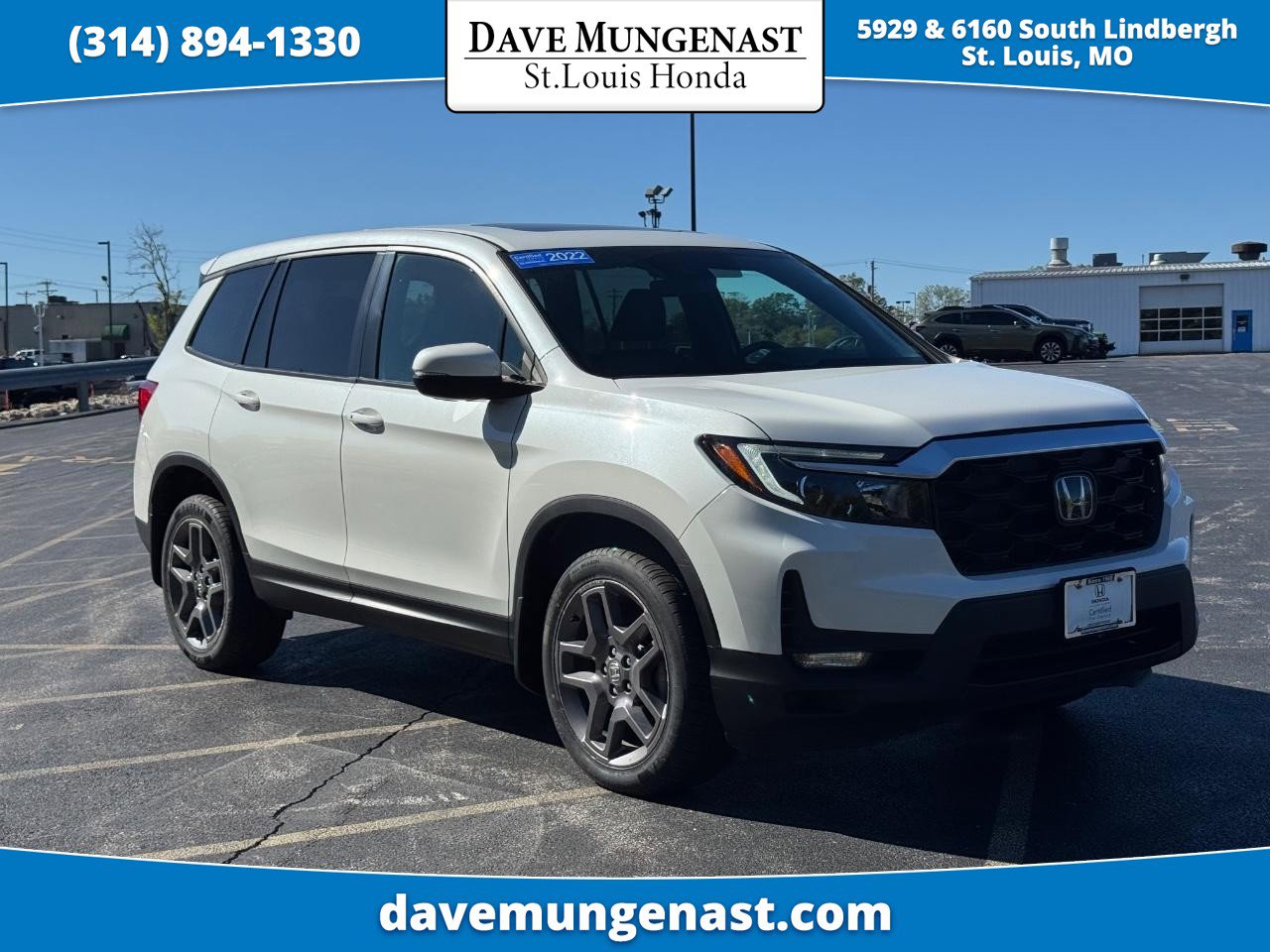 Certified 2022 Honda Passport EX-L