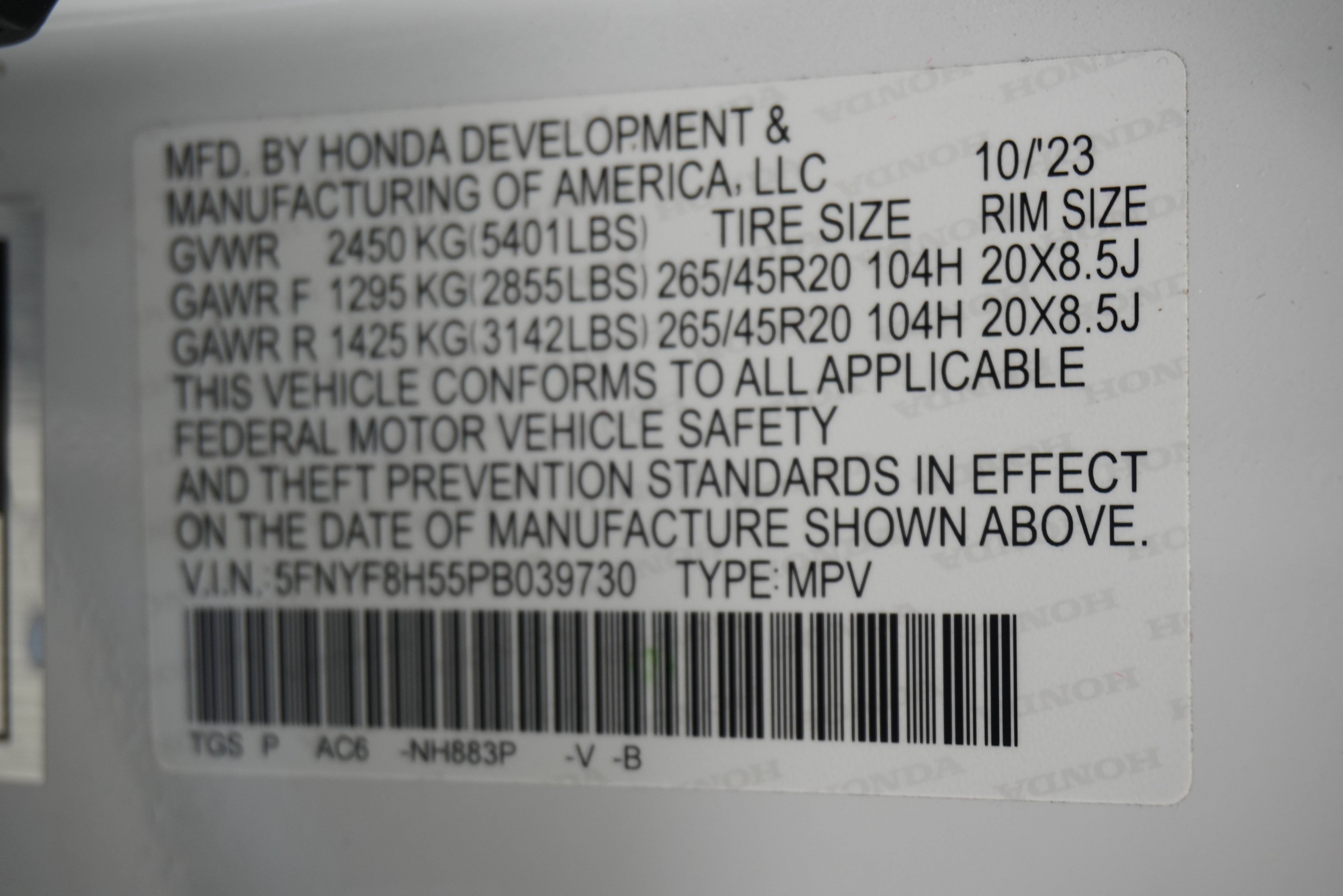 Used 2023 Honda Passport EX-L image 37