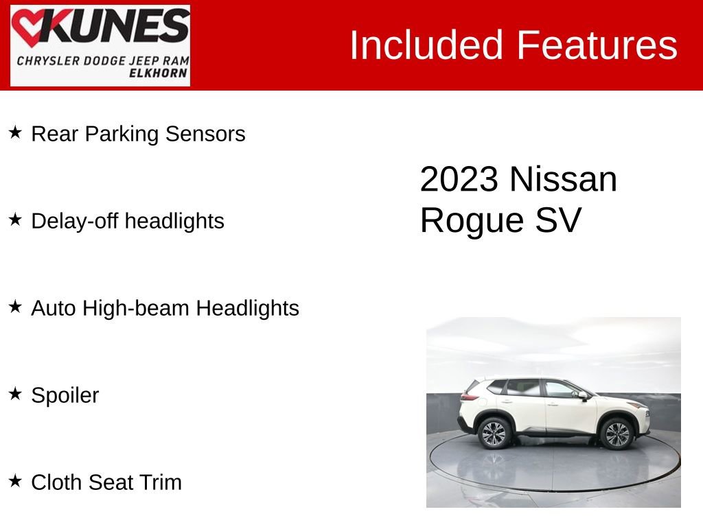 Used 2023 Nissan Rogue SV image 3