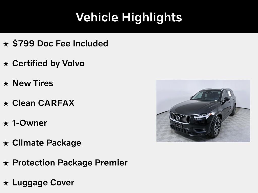 Certified 2023 Volvo XC90 B6 Core w/ Protection Package Premier AWD/4WD image 5