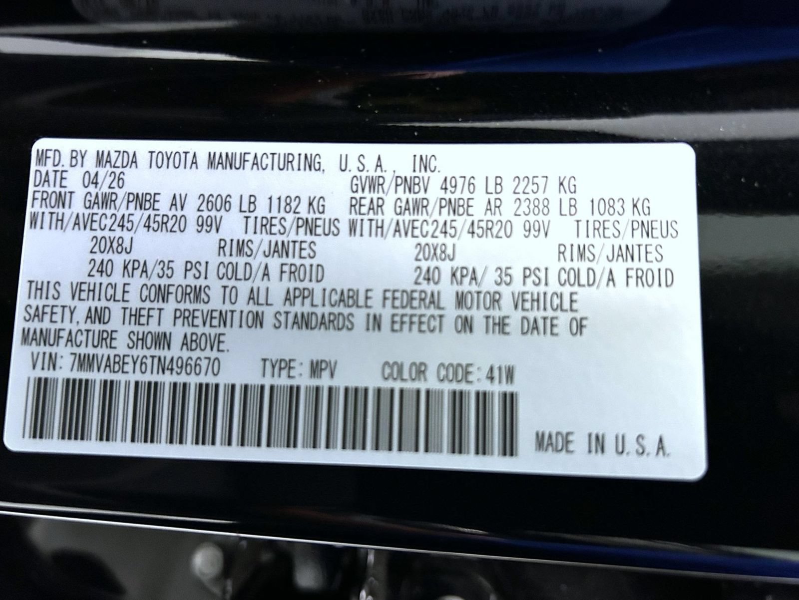 New 2026 MAZDA CX-50 2.5 Turbo w/ Premium Plus Pkg AWD/4WD image 26