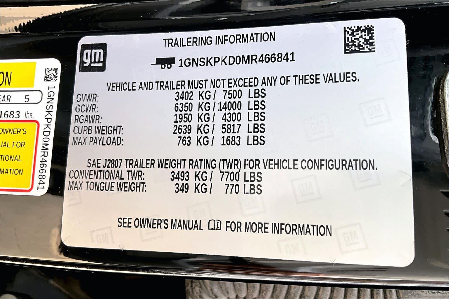 Used 2021 Chevrolet Tahoe Z71 AWD/4WD image 36