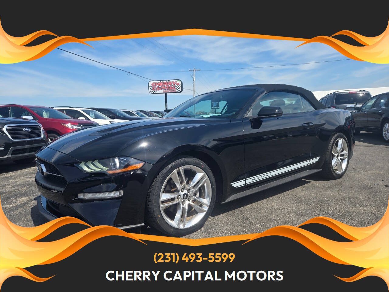 Used 2018 Ford Mustang Premium w/ Equipment Group 201A RWD image 1