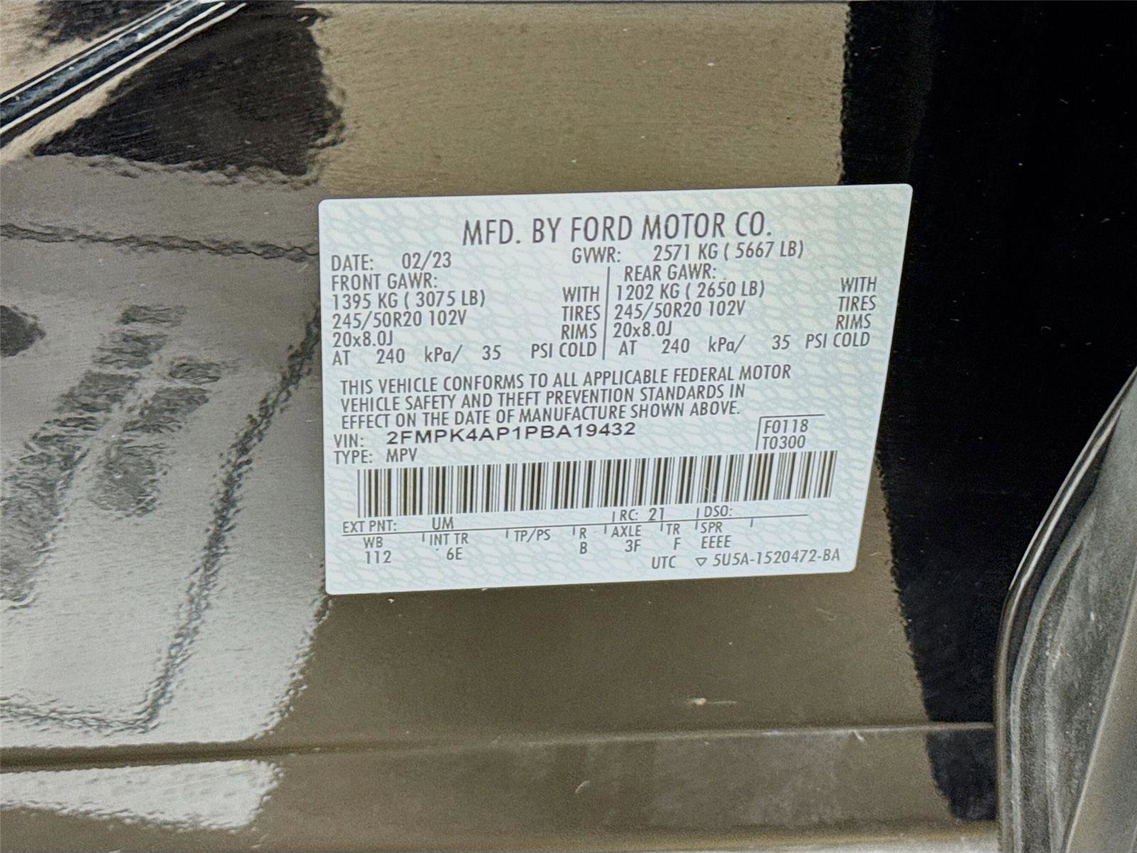 Used 2023 Ford Edge ST AWD/4WD image 23