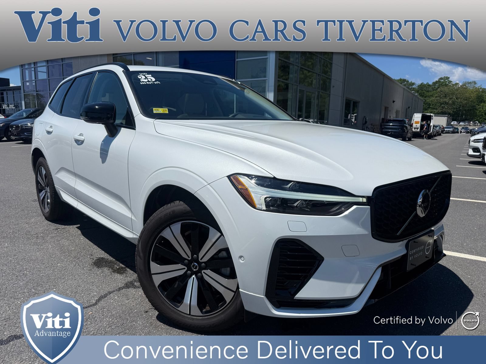Certified 2025 Volvo XC60 T8 Plus w/ Climate Package