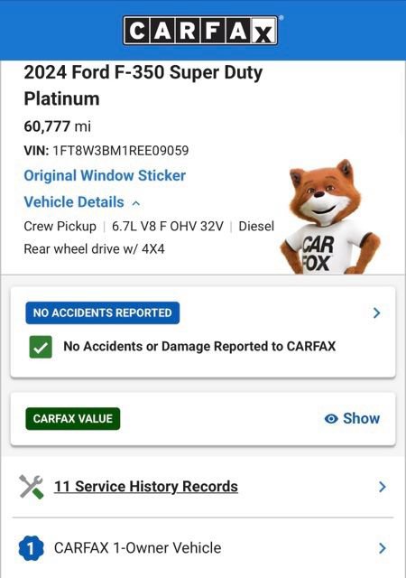Used 2024 Ford F350 Platinum AWD/4WD image 4