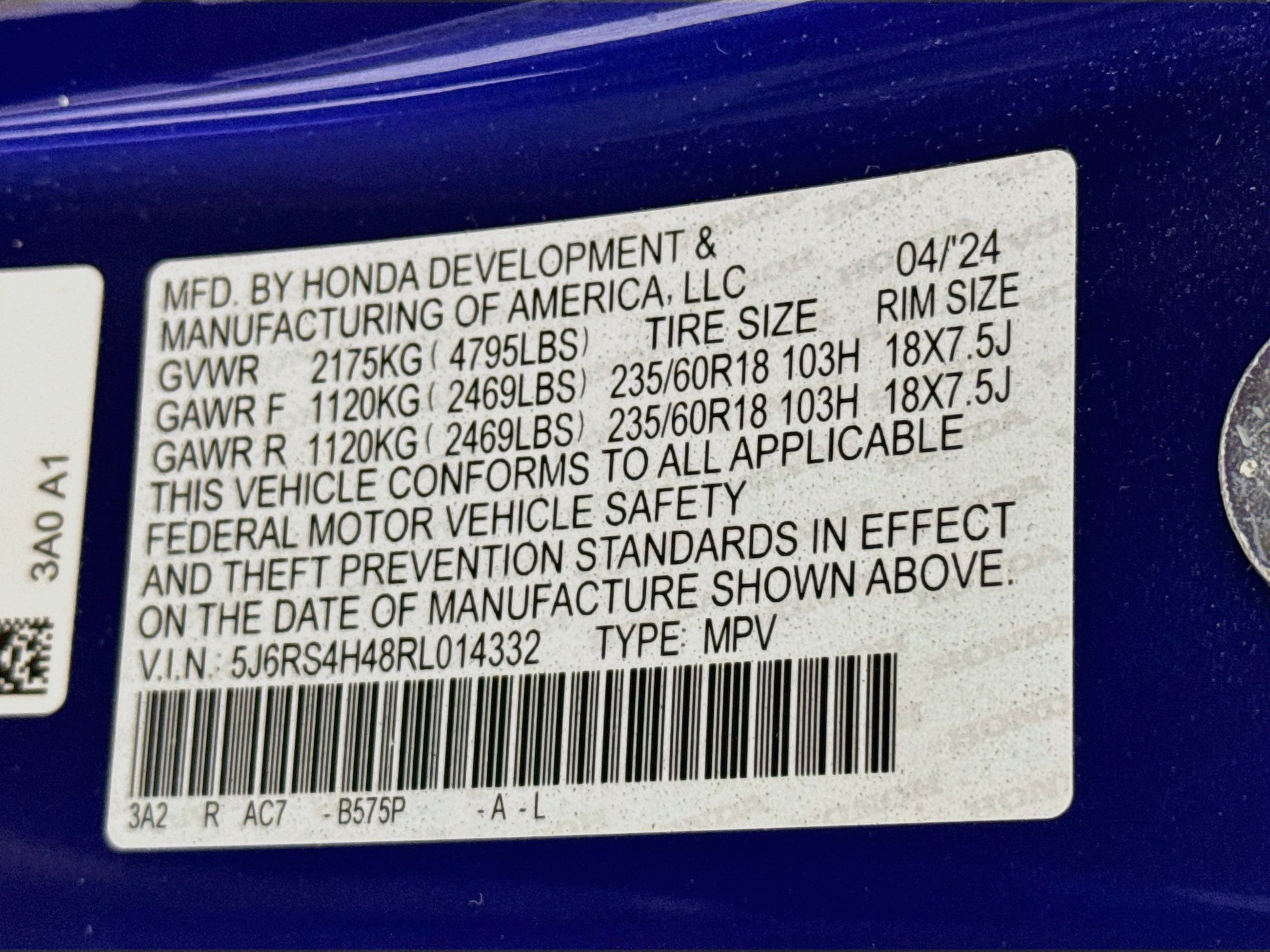 Certified 2024 Honda CR-V EX image 31
