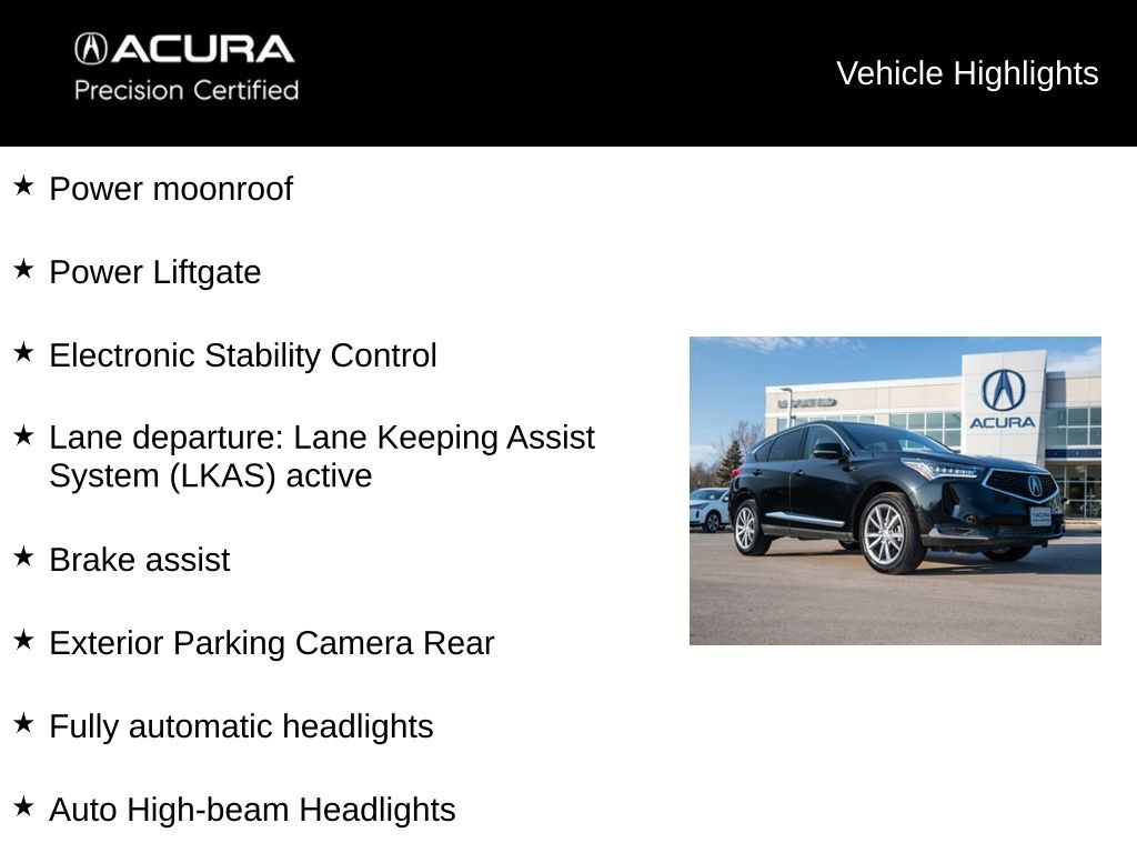 Certified 2024 Acura RDX w/ Technology Package image 13