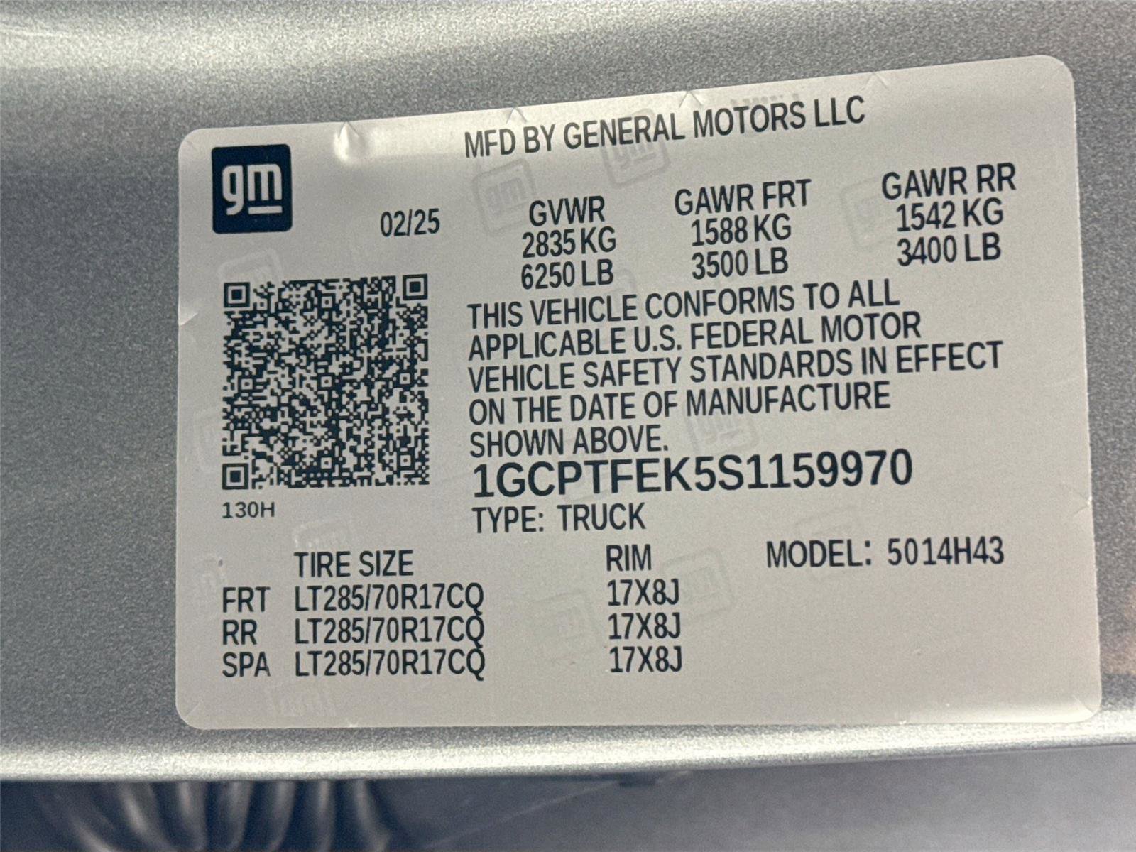 Used 2025 Chevrolet Colorado ZR2 w/ Technology Package image 48