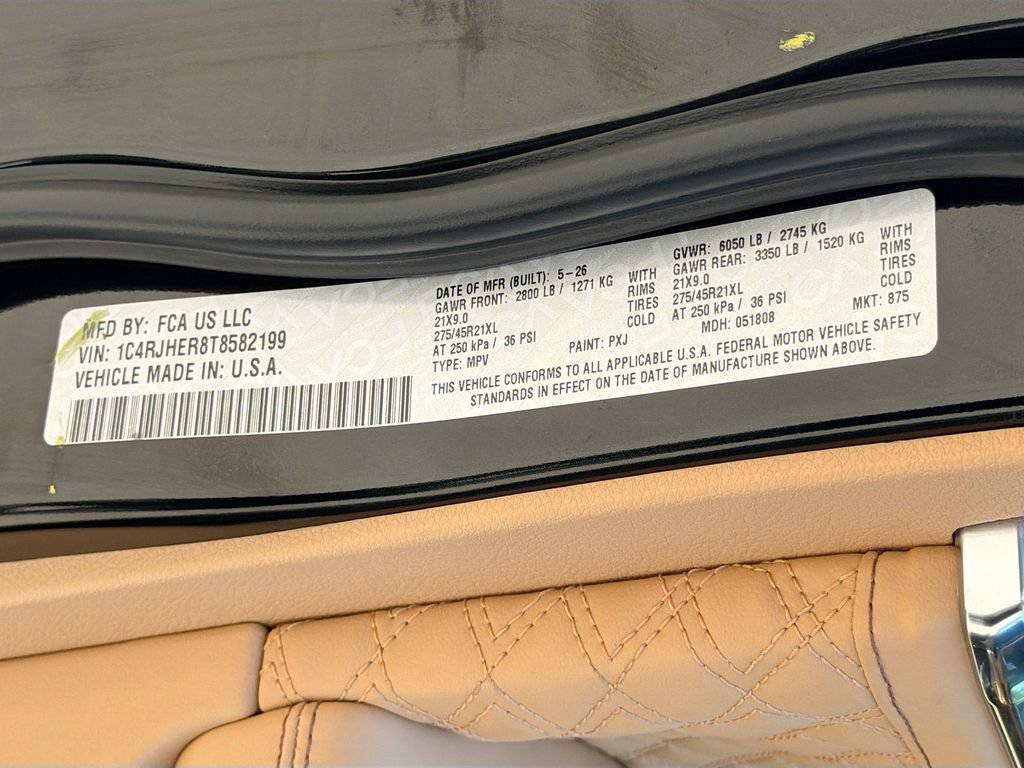 New 2026 Jeep Grand Cherokee Summit AWD/4WD image 45