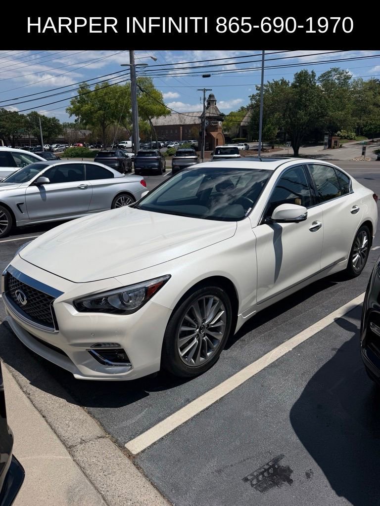 Used 2023 INFINITI Q50 Luxe w/ Cargo Package