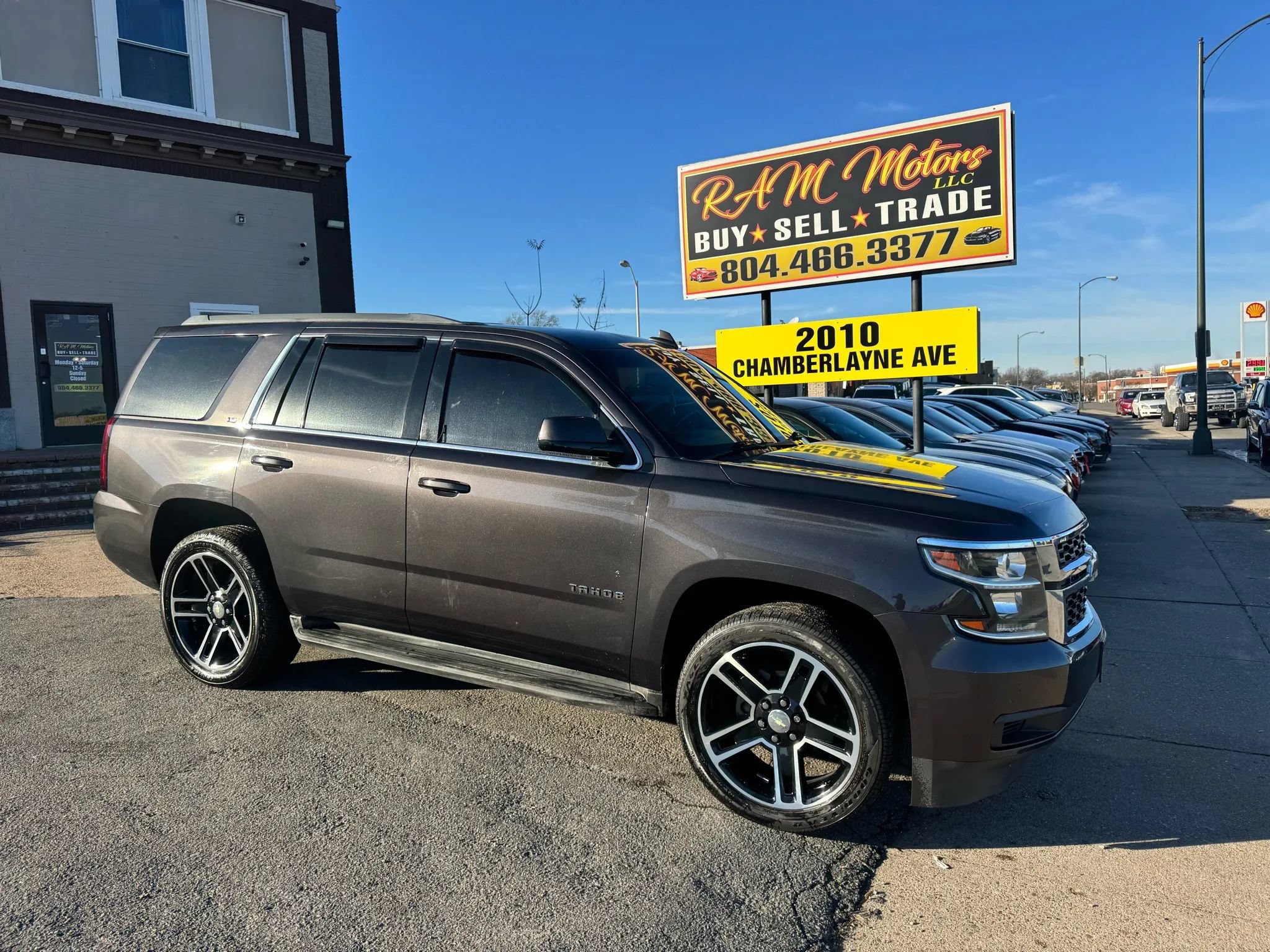 Used 2015 Chevrolet Tahoe LS w/ Max Trailering Package RWD image 2