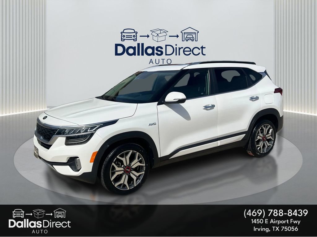 Used 2021 Kia Seltos SX w/ SX Sunroof Package image 1