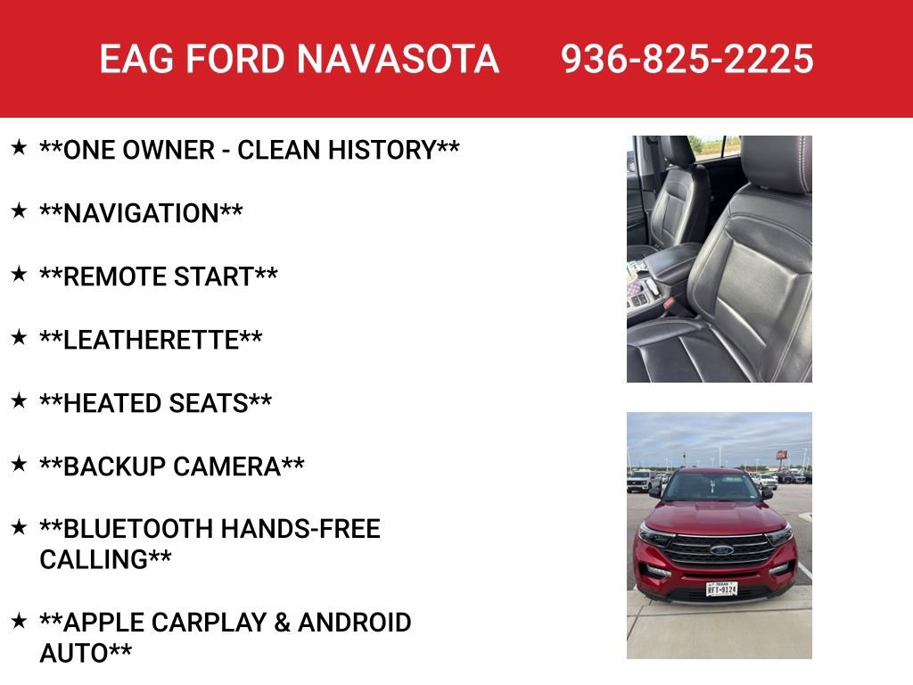 Used 2021 Ford Explorer XLT w/ Equipment Group 202A image 4