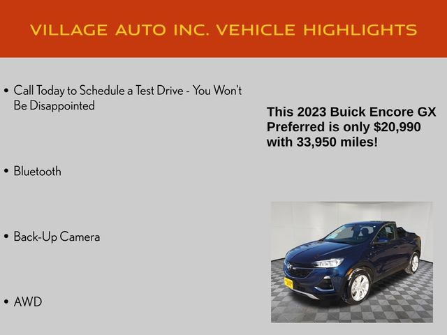 Used 2023 Buick Encore GX Preferred w/ Cold Weather Comfort Package image 14