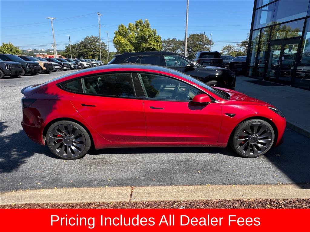 Used 2021 Tesla Model 3 Performance AWD/4WD image 2